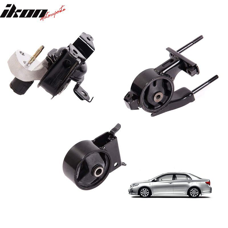 2000-2005 Toyota Echo 1.5L Manual Engine Motor Mount Kit 3PC