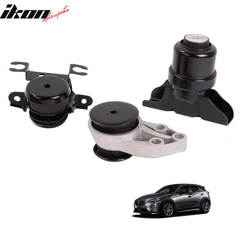 2001-2004 Mazda Tribute 2.0L 3.0L Engine Motor Mount Kit 3PC