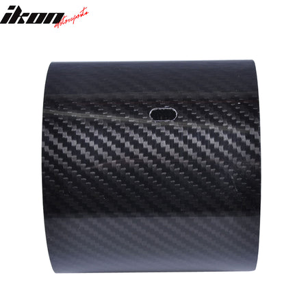 Last One Universal Fitment 4 Inch N1 Style Carbon Fiber Rear Muffler Exhaust Tip