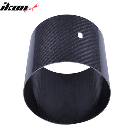 Last One Universal Fitment 4 Inch N1 Style Carbon Fiber Rear Muffler Exhaust Tip