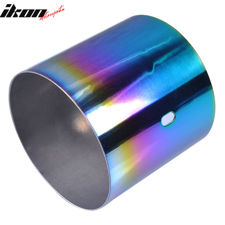 Clearance Sale Universal 4 Inch 4" N1 Style Rainbow Rear Muffler Exhaust Tip