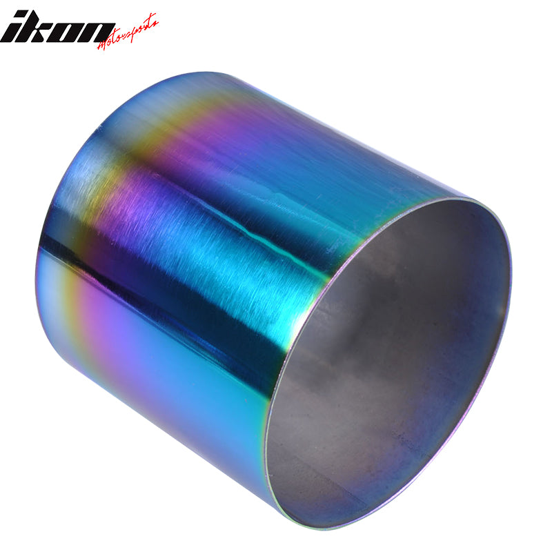 Clearance Sale Universal 4 Inch 4" N1 Style Rainbow Rear Muffler Exhaust Tip