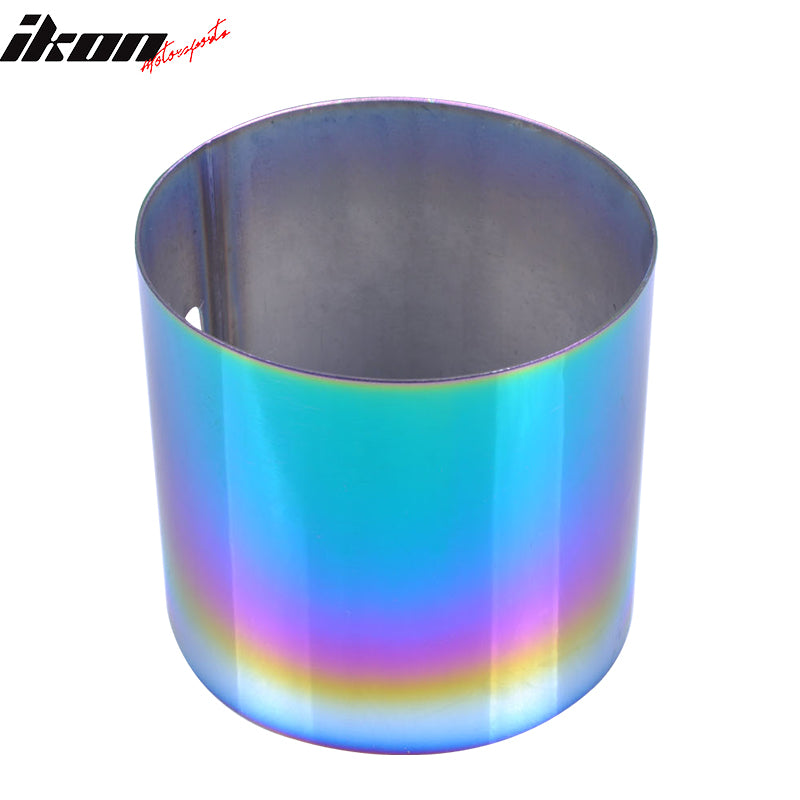 Clearance Sale Universal 4 Inch 4" N1 Style Rainbow Rear Muffler Exhaust Tip