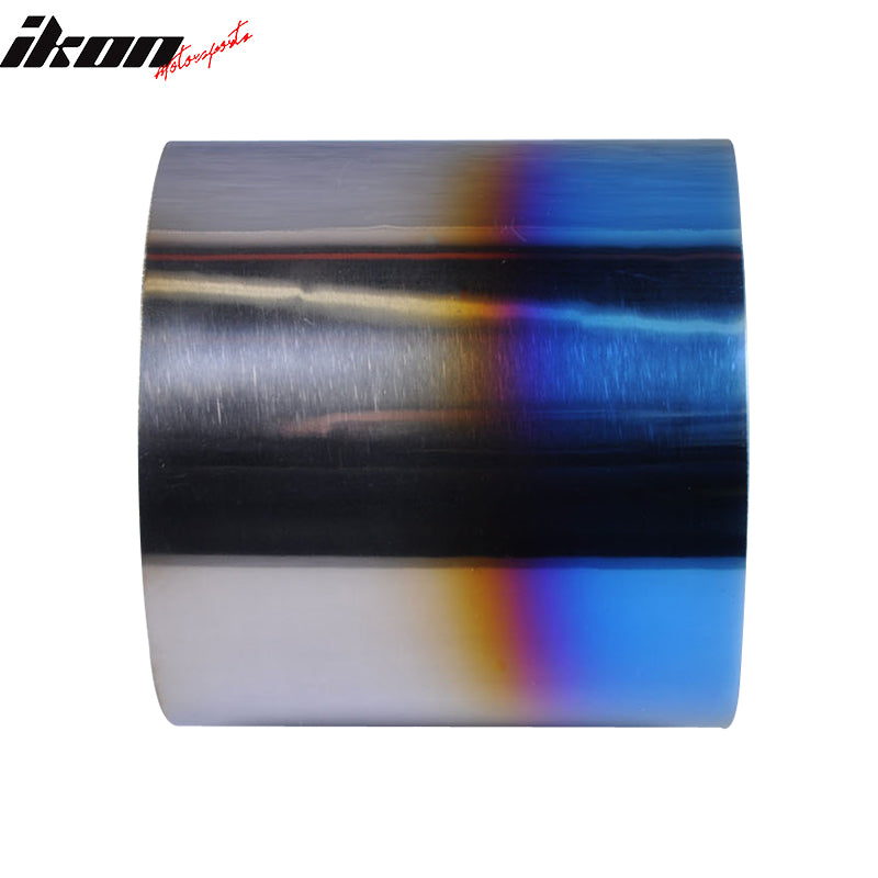 Clearance Sale Universal 4 Inch 4" N1 Titanium Burnt Rear Muffler Exhaust Tip