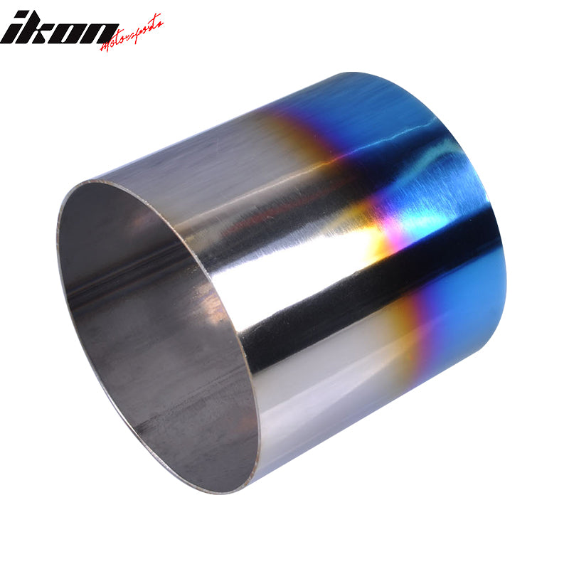 Clearance Sale Universal 4 Inch 4" N1 Titanium Burnt Rear Muffler Exhaust Tip