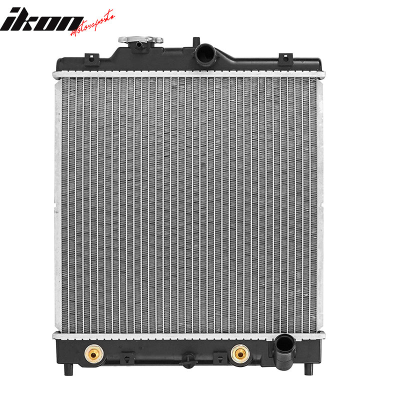 Radiator Compatible With 1992-2000 Honda Civic MT Honda Civic, Full Aluminum Racing Core Cooling Radiator Replacement