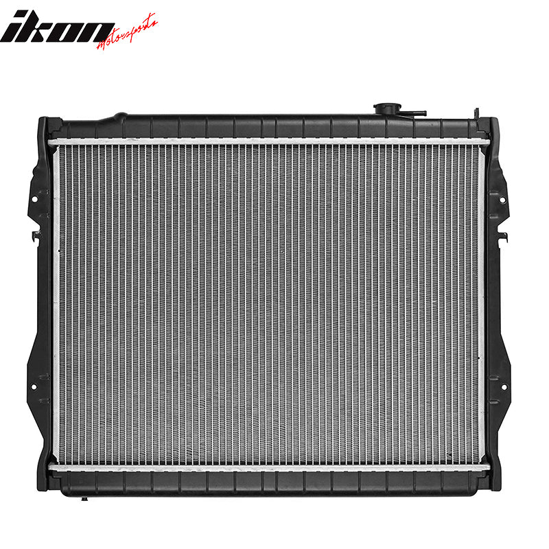 Radiator Compatible With 1995-2003 Toyota Tacoma L4 2.4L 2.7L/V6 3.4L, Full Aluminum Racing Core Cooling Radiator Replacement