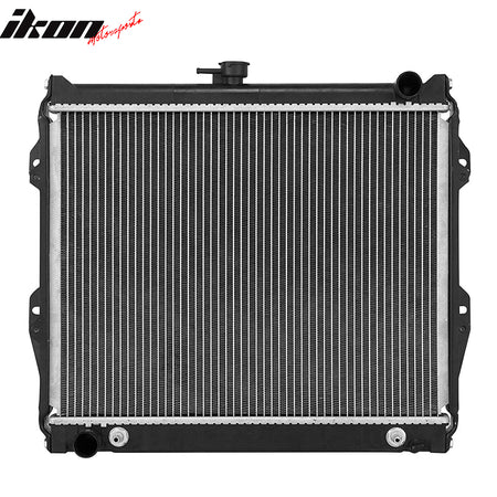 Radiator Compatible With 1984-1995 Toyota PickUp & 1992-1995 Toyota 4Runner 2.4L L4, Performance Cooling Racing Radiator Replacement, 1985 1986 1987 1988 1989 1990 1991 1993 1994