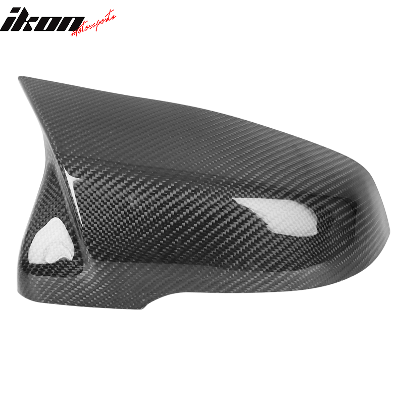 Fits BMW F20 F22 F30 F31 F32 F33 F35 F34 Side View Mirror Cover Carbon Fiber 2PC