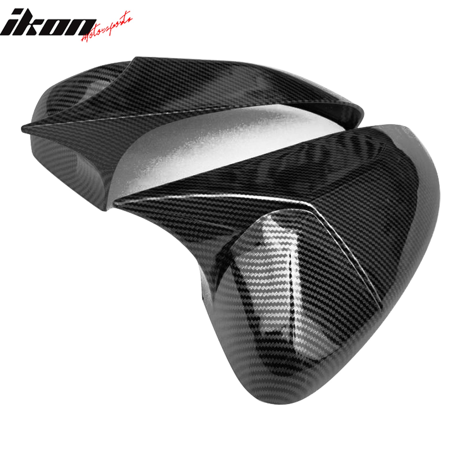 For 23-25 Honda Accord 11th Horn Style Rear View Mirror Cover Carbon Fiber Print