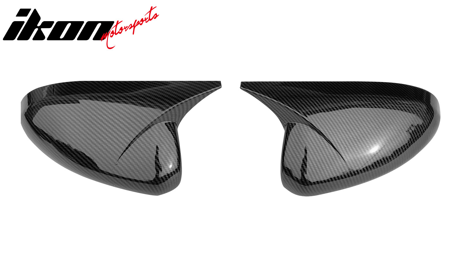 Fit 22-24 Subaru BRZ Toyota GR86 JDM 2PC Mirror Cover Cap ABS