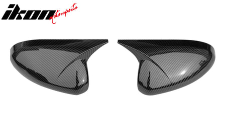 Fit 22-24 Subaru BRZ Toyota GR86 JDM 2PC Mirror Cover Cap ABS