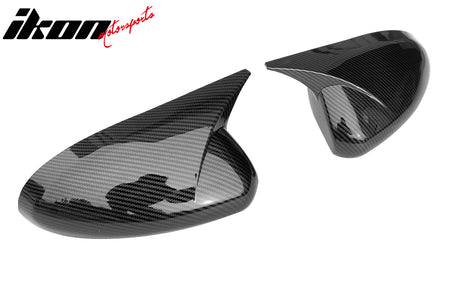 Fit 22-24 Subaru BRZ Toyota GR86 JDM 2PC Mirror Cover Cap ABS