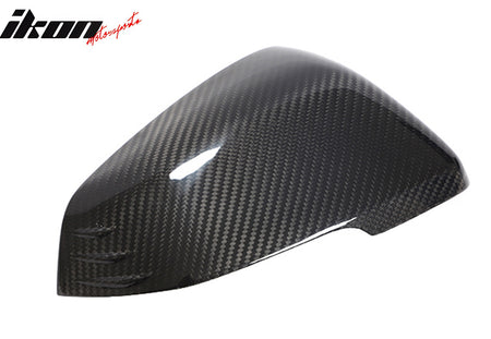 Fits 20-24 Toyota GR Supra A90 A91 MK5 Side Mirror Covers Gloss Dry Carbon Fiber