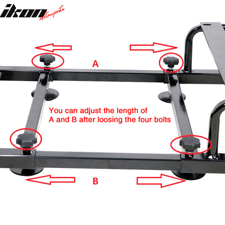 Black Racing Simulator Cockpit Driving Seat Reclinable & Gear Shifter Mount