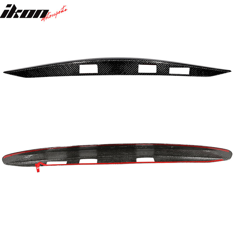 Fits 09-15 Nissan Maxima Trunk Molding Rear Lid Garnish Cover Carbon Fiber (CF)