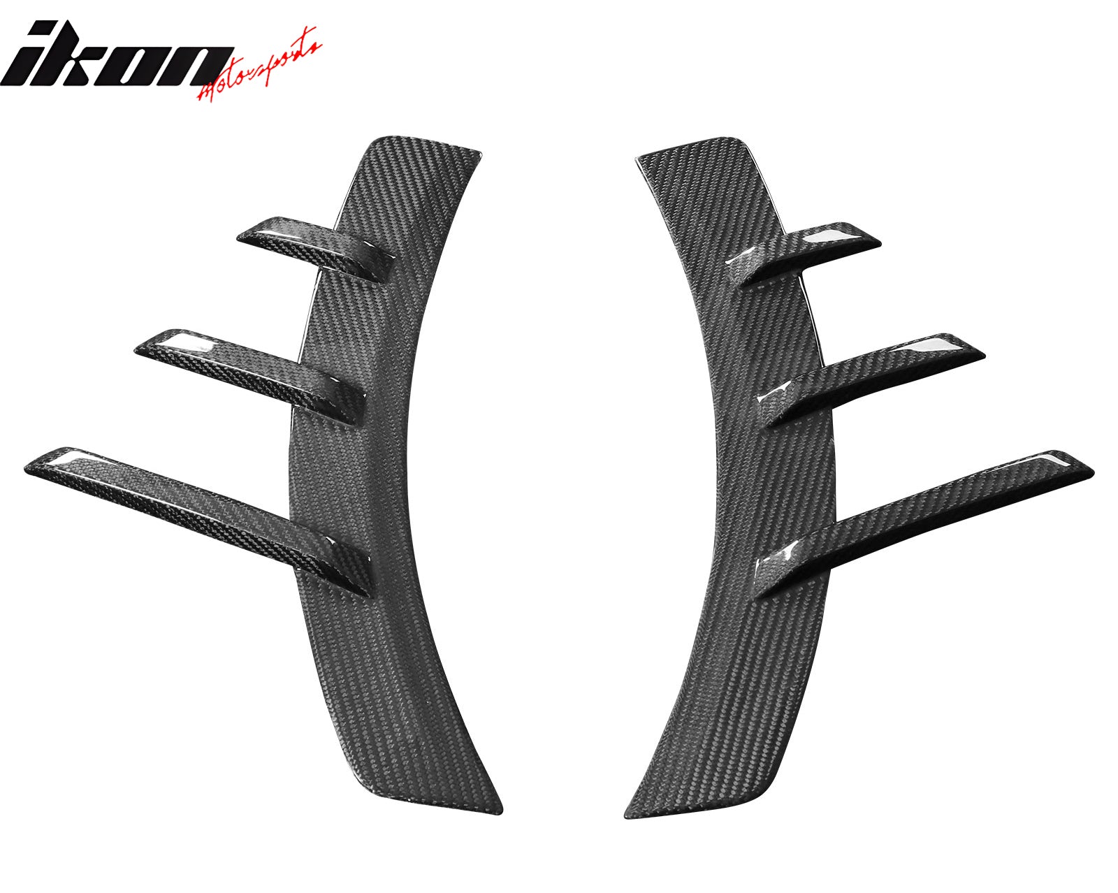 Fits 23-24 BMW G87 M2 Front Rear Side Spats M Performance Style Carbon Fiber Fin