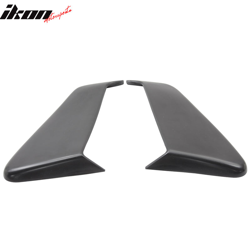 Fits 05-09 Ford Mustang Coupe Unpainted Black EL Side Fender Scoop - PU