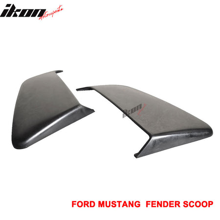 Fits 10-12 Ford Mustang Eln PU Fender Side Scoop Panel