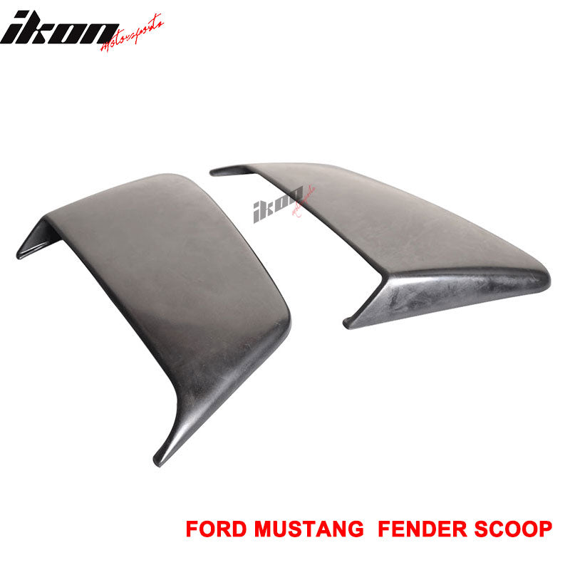 Fits 10-12 Ford Mustang Eln PU Fender Side Scoop Panel