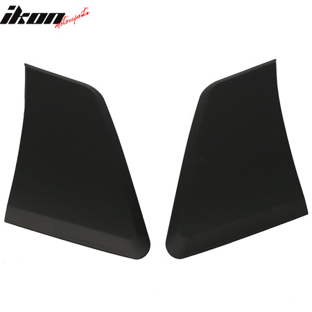 Fits 15-18 Ford Mustang GT Style 2PCS Rear Side Fender Door Scoops Hood Vent PP