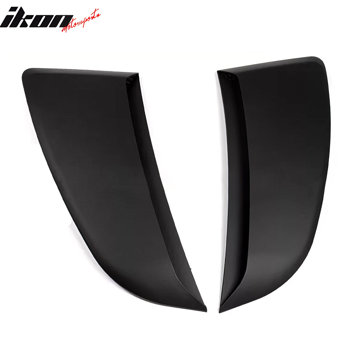 Fits 24-25 Ford Mustang IKON ABS Rear Fender Vent Door Garnish Cover Matte Black