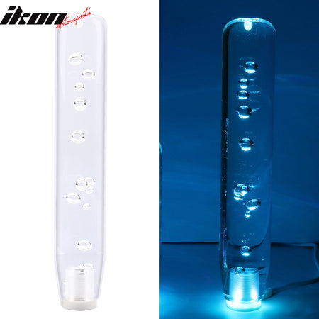 Universal Crystal Bubble LED Shift knob Shifter Head Manual Gear Shifter Cover