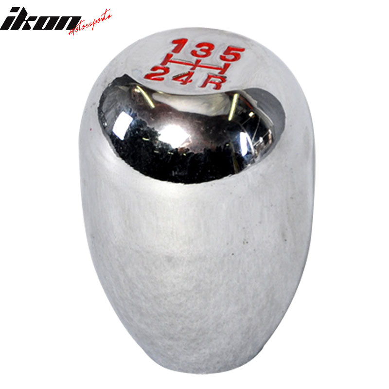 IKON MOTORSPORTS Shift Knob, Compatible With 1979-2001 Honda prelude, Chrome JDM T-R 5-Speed Gear Shift Knob 1985 1986 1987 1988 1990 1991 1992 1993 1994 1995 1996 1998 1999 2000