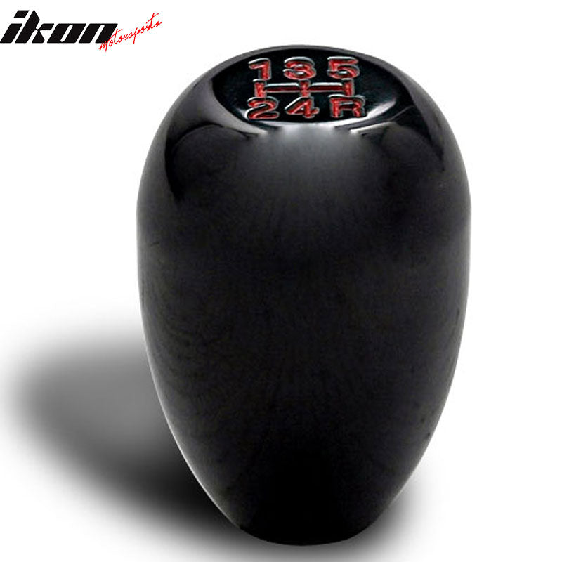 Black M12X1.75 Thread MT Manual 5 Speed T-R Racing Shift Knob