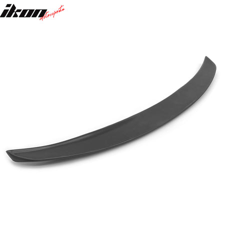 Fits 15-20 BMW F82 M4 3D Style Rear Trunk Spoiler Wing Tail Deck Lip Black PU