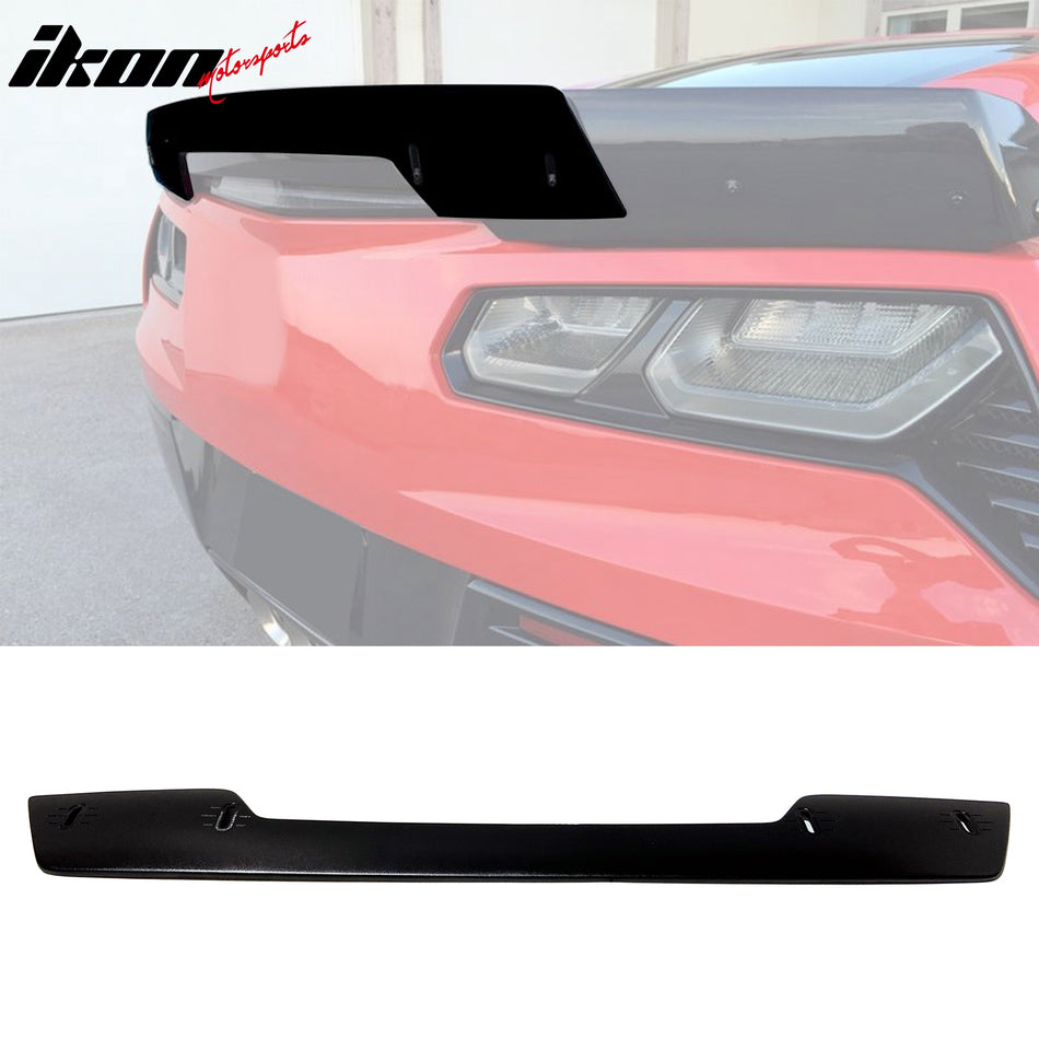 2014-2019 Chevy Corvette C7 Trunk Spoiler Gurney Flap Wicker Bill PU