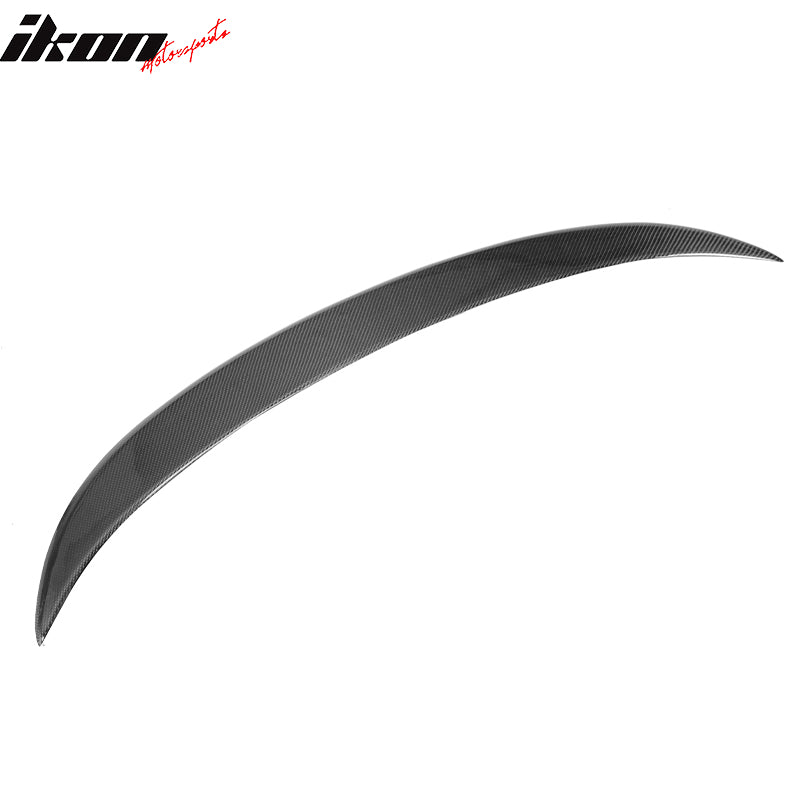 Clearance Sale Fits 04-08 BMW E63 V Style Rear Trunk Spoiler Lip Carbon Fiber