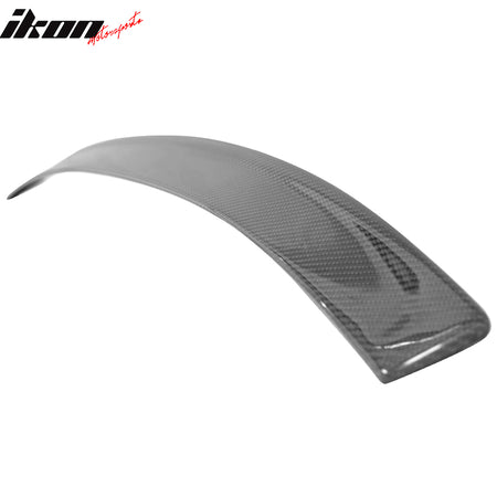 Fits 11-16 BMW 5-Series F10 Sedan 3D Type Carbon Fiber (CF) Roof Spoiler Wing