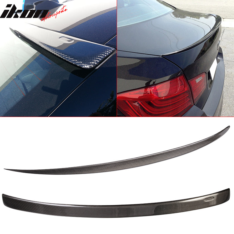 Fits 11-16 F10 CF CF AC Roof Wing & M5 Trunk Spoiler