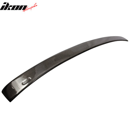 Fits 11-16 F10 Sedan CF Carbon Fiber AC Style Roof Wing & M5 Trunk Spoiler