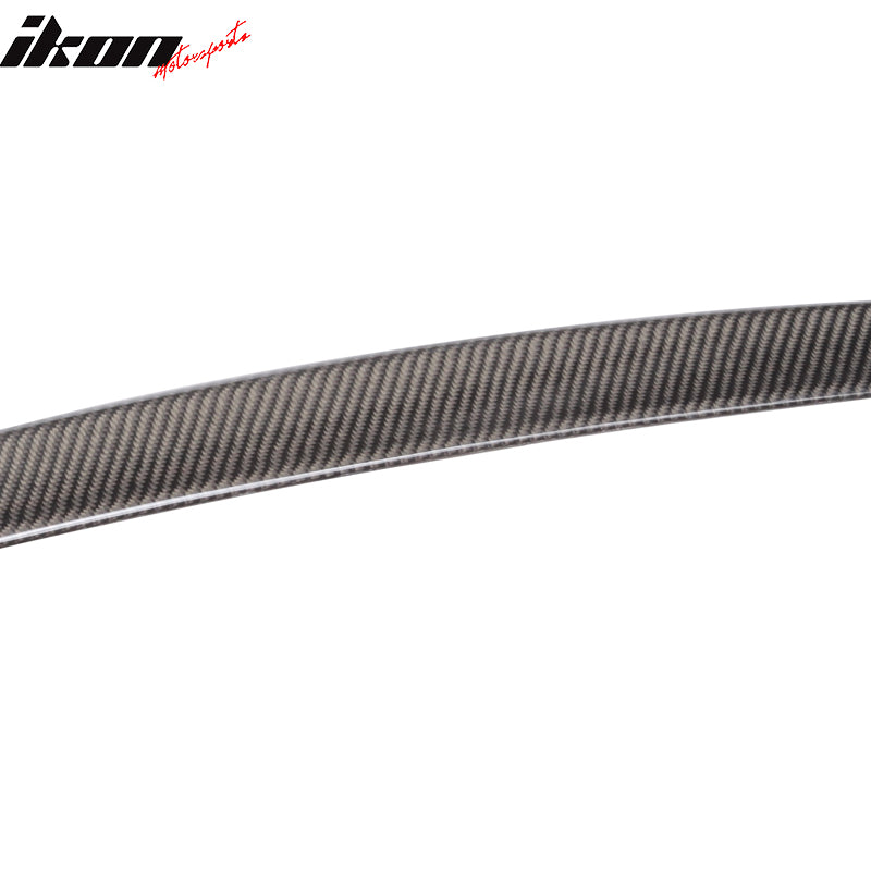 Fits 11-16 F10 Sedan CF Carbon Fiber AC Style Roof Wing & M5 Trunk Spoiler