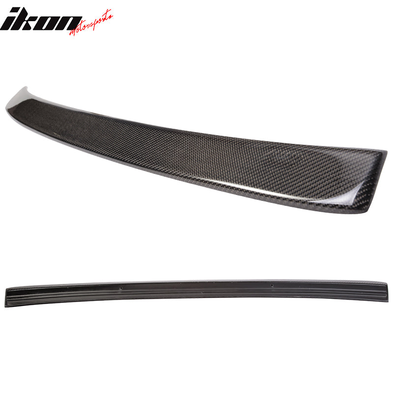 Fits 11-16 BMW 5-Series F10 Sedan 4Dr A Style Carbon Fiber CF Rear Roof Spoiler