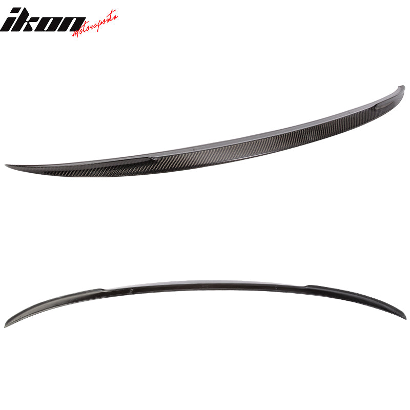 Fit 11-16 BMW F10 5-Series Sedan Performance Style Trunk Spoiler Carbon Fiber CF