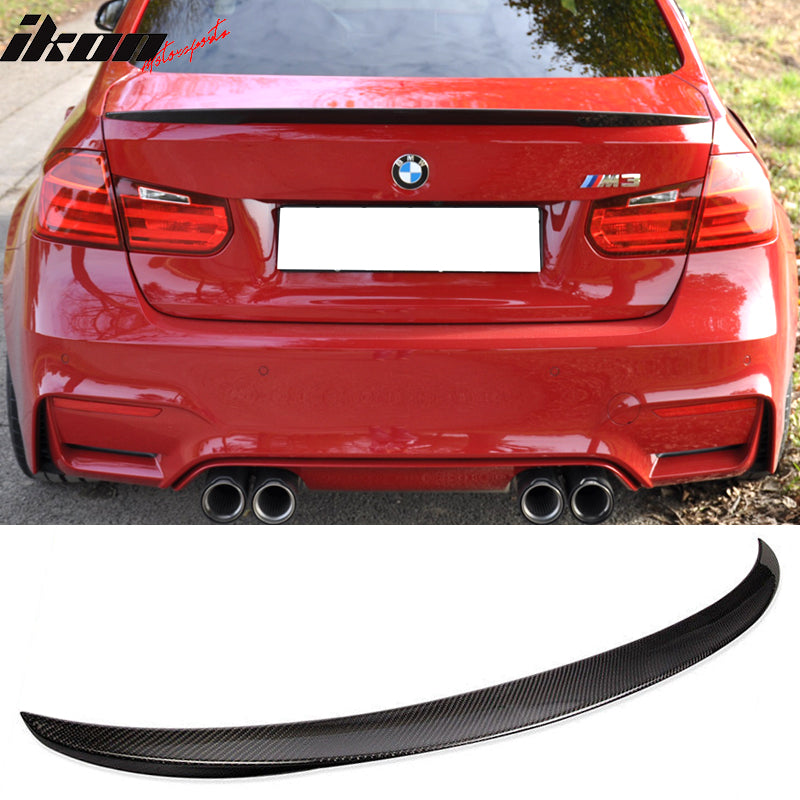 2014-2019 BMW F80 M3 Sedan OE Factory Trunk Spoiler Wing CF