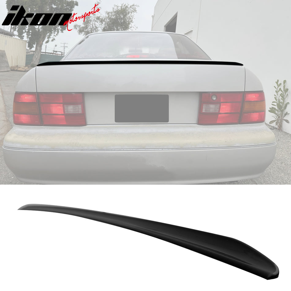 1995-2000 Lexus LS400 Sedan 4DR VIP Style Black Tail Trunk Spoiler PU