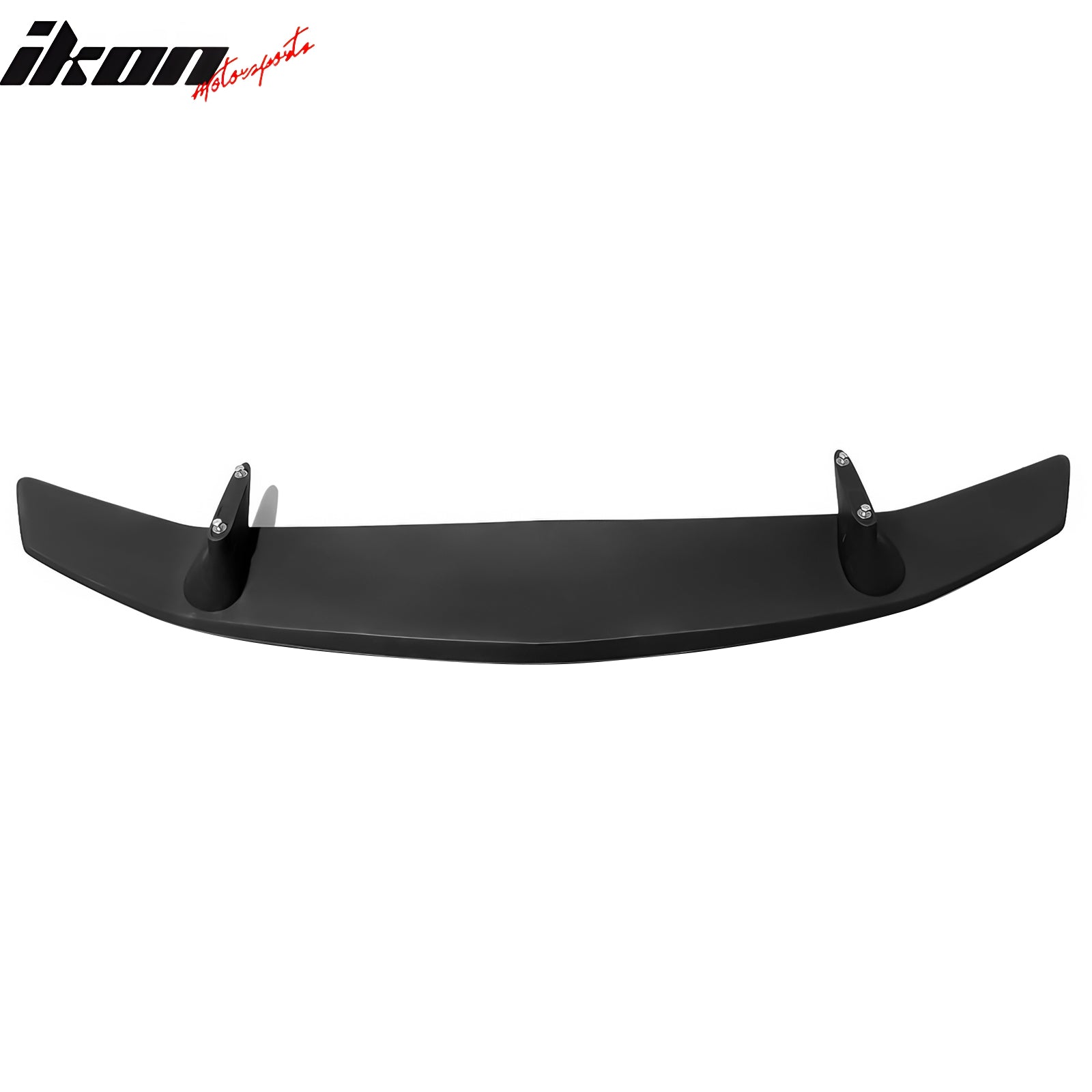 Fits Universal GT Style FRP - Fiberglass Black Rear Trunk Spoiler Tail Wing