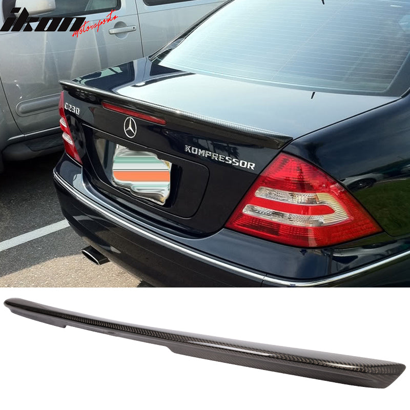 Fits 01-07 Benz C-Class W203 Sedan D CF (CF) Trunk Spoiler