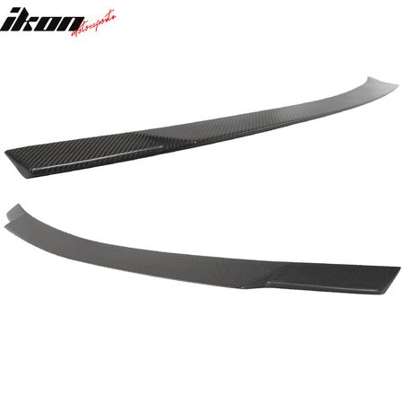 Fits 08-14 Benz W204 C Class V Trunk Spoiler Matte Carbon Fiber