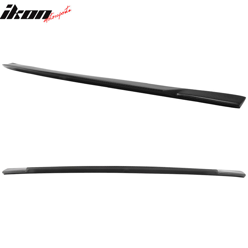 Fits 08-14 Benz W204 C Class V Trunk Spoiler Matte Carbon Fiber