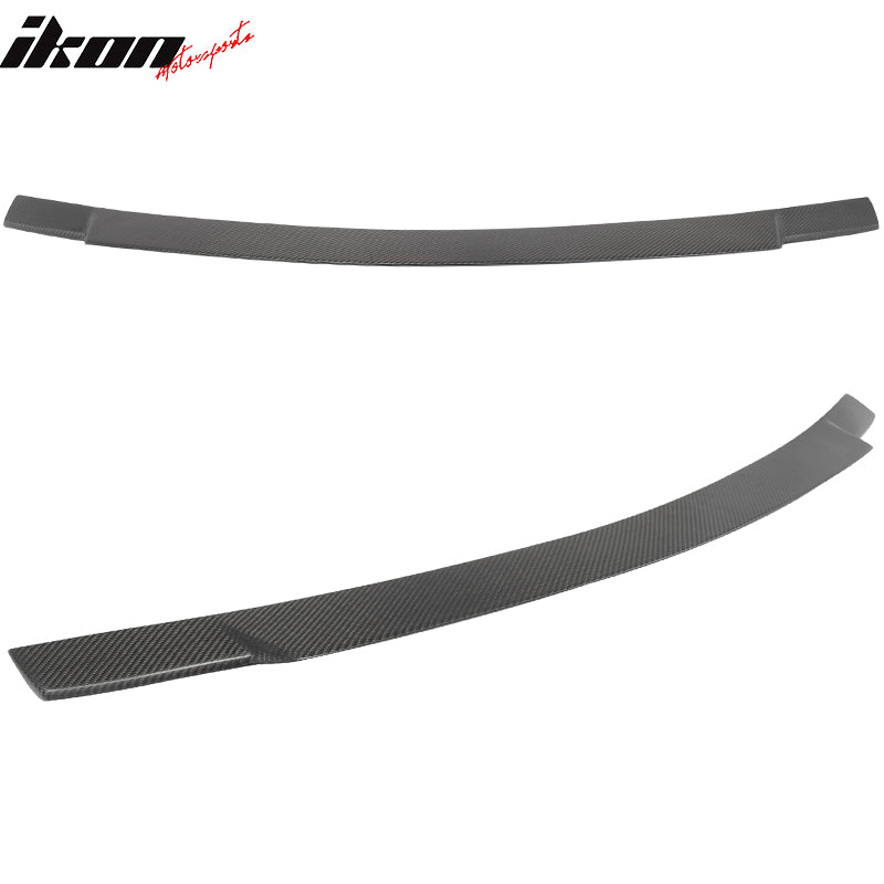 Fits 08-14 Benz W204 C Class V Trunk Spoiler Matte Carbon Fiber