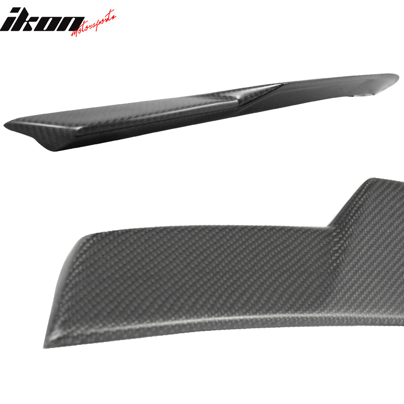 Fits 08-14 Benz W204 C Class V Trunk Spoiler Matte Carbon Fiber