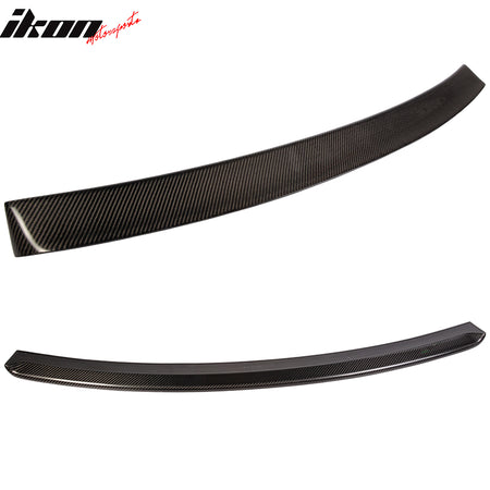 Fits 10-16 Benz E-Class W212 Sedan OE Style Carbon Fiber CF Roof Spoiler Wing