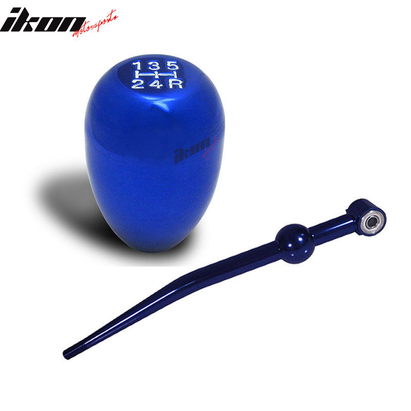 Honda Civic CRX Del Sol Integra 5speed JDM Blue Short Shifter Knob