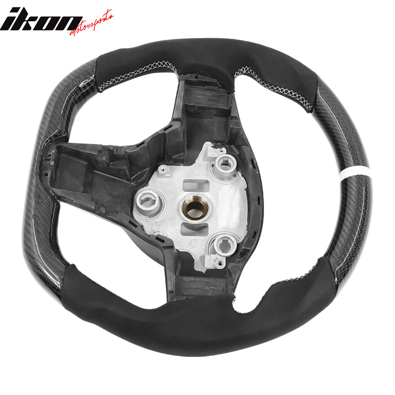 Fits 17-23 Tesla Model 3 & Y Steering Wheel CF