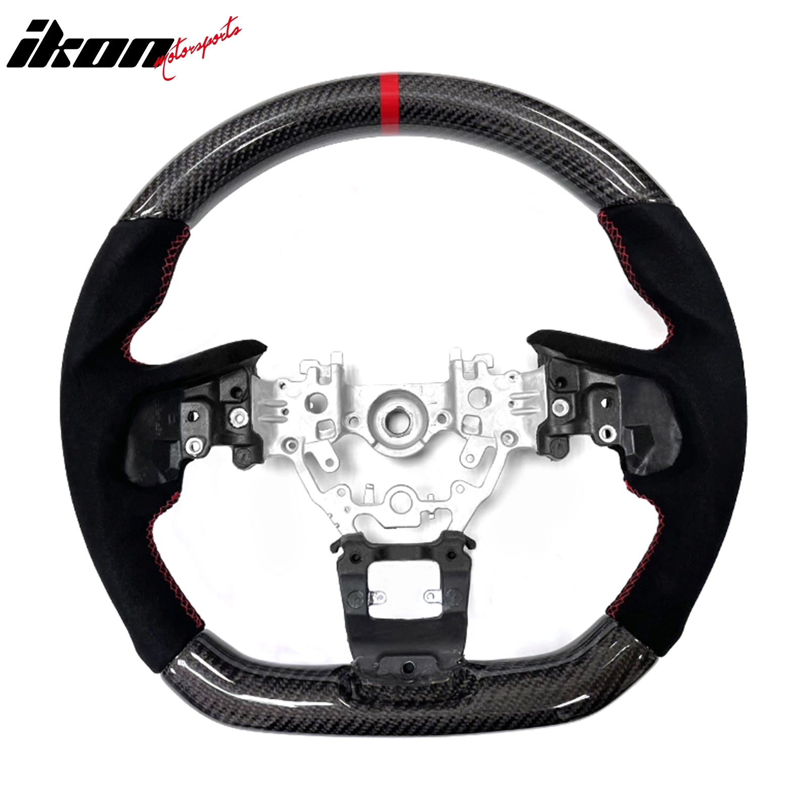 IKON MOTORSPORTS, Steering Wheel Compatible With 2022-2024 Subaru WRX